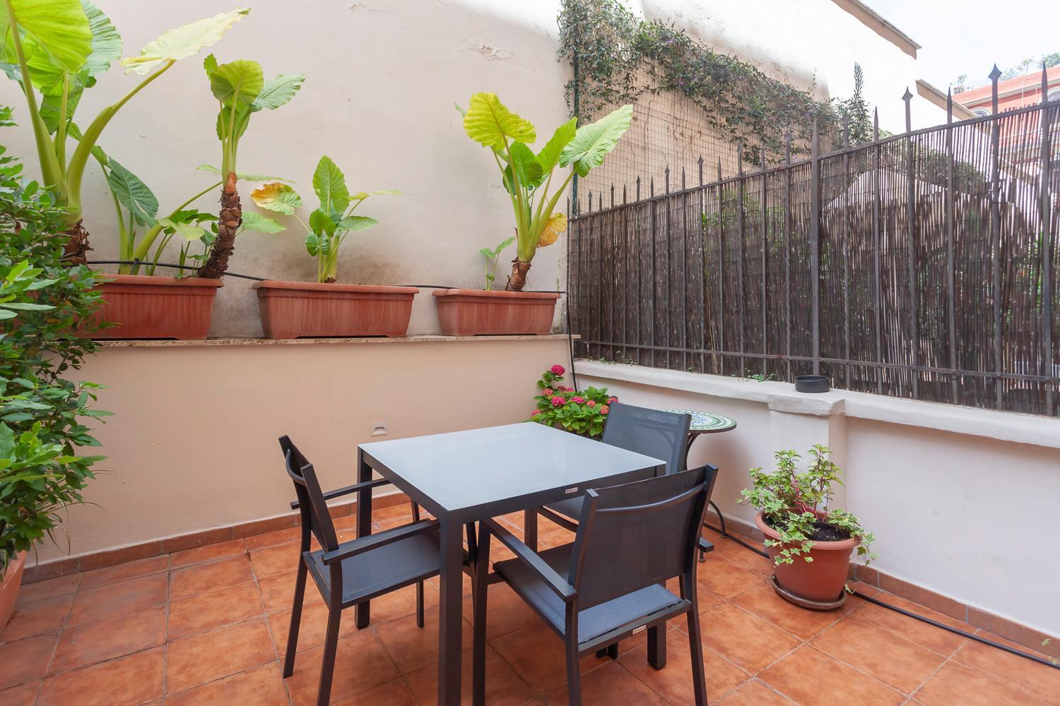 Family Room with Terrace