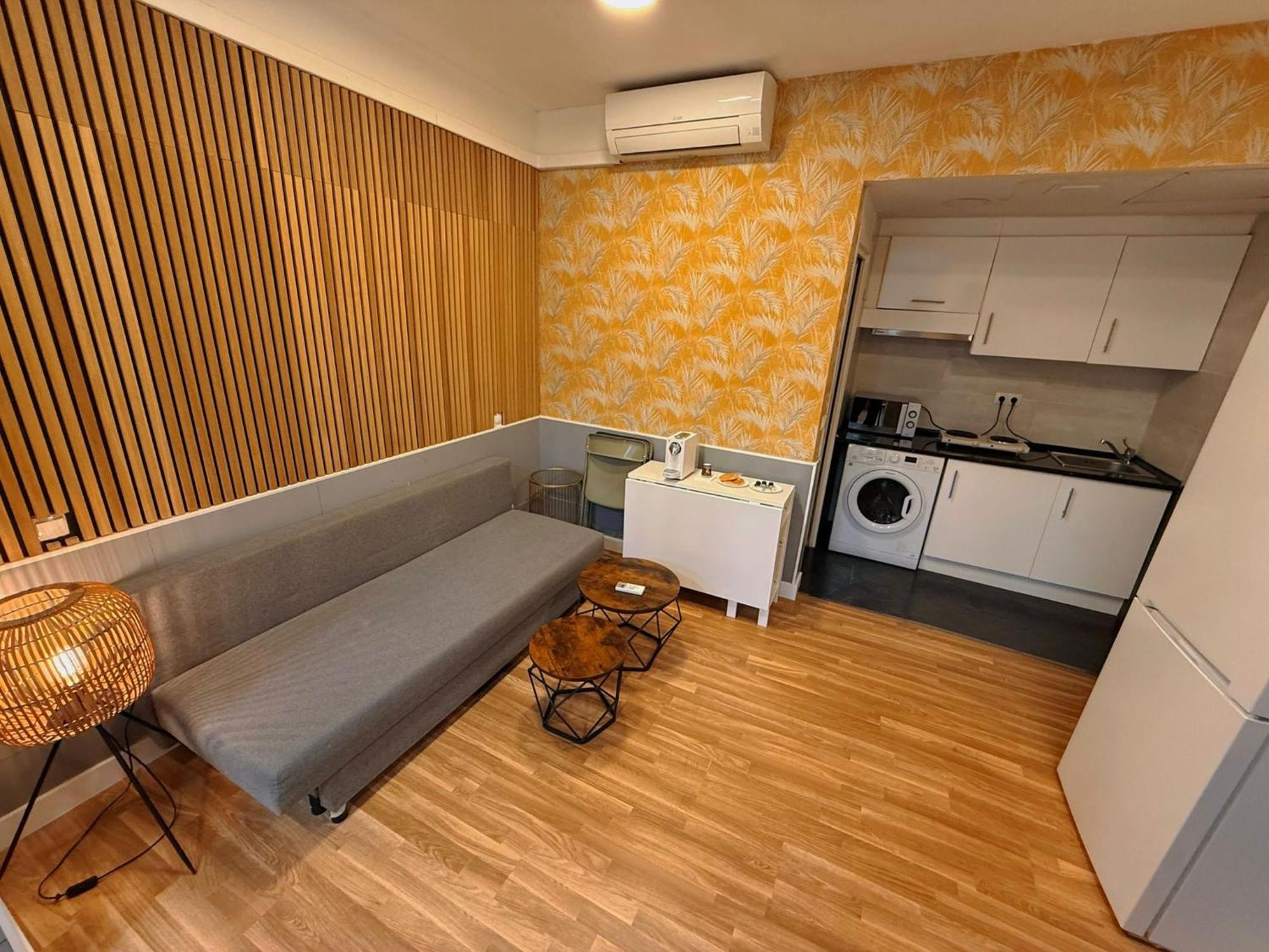 Family Room with Kitchen