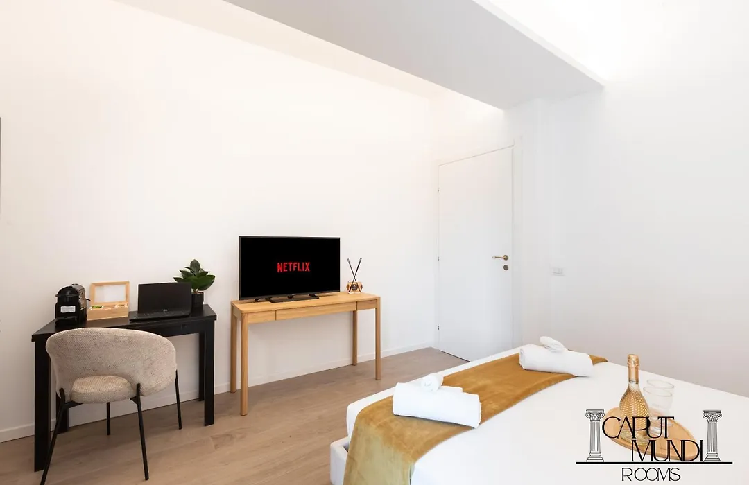 Caput Mundi Rooms - 100Mt To Metro A, Terrace, A-C, 15 Min To Center-1