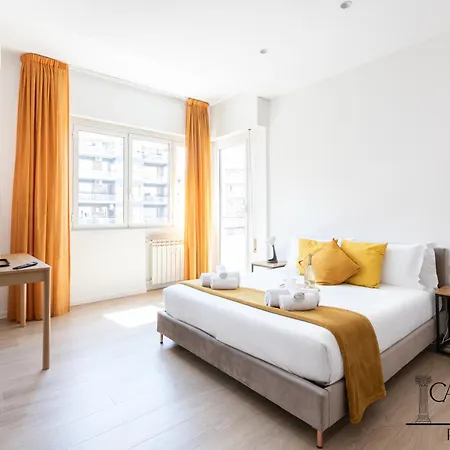 Caput Mundi Rooms - 100Mt To Metro A, Terrace, A-C, 15 Min To Center-2