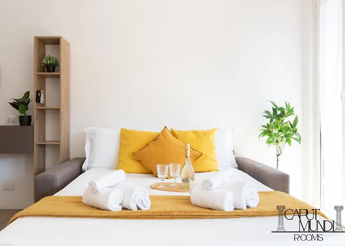 Caput Mundi Rooms - 100Mt To Metro A, Terrace, A-C, 15 Min To Center Rome
