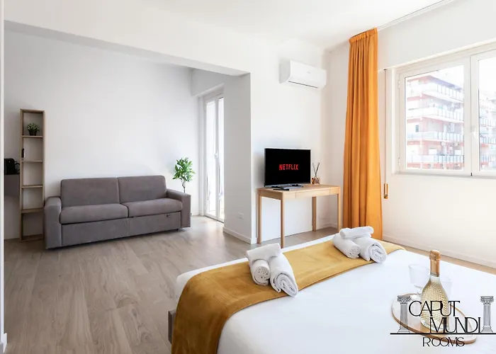 Caput Mundi Rooms - 100Mt To Metro A, Terrace, A-C, 15 Min To Center Rome