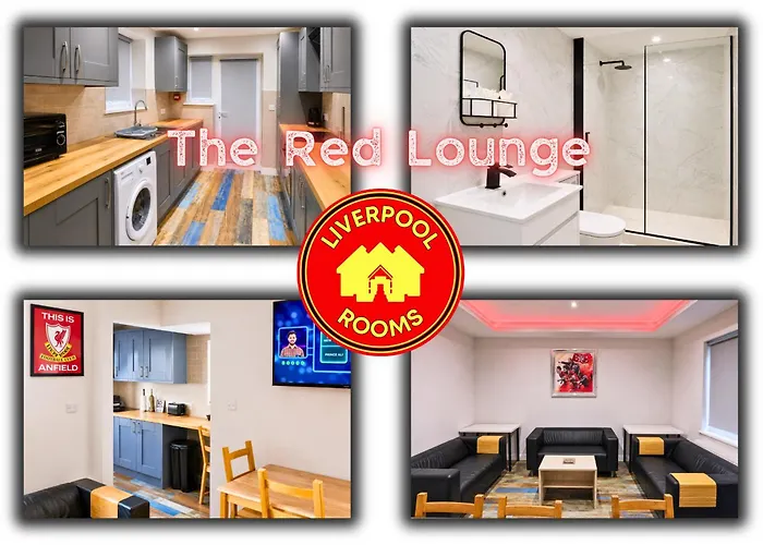 The Red Lounge Rooms Near Anfield Liverpool